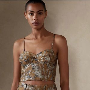 Banana Republic Cora Brocade Bustier Size 4